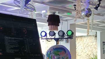 Ledpar RGB chase program to DMX 512