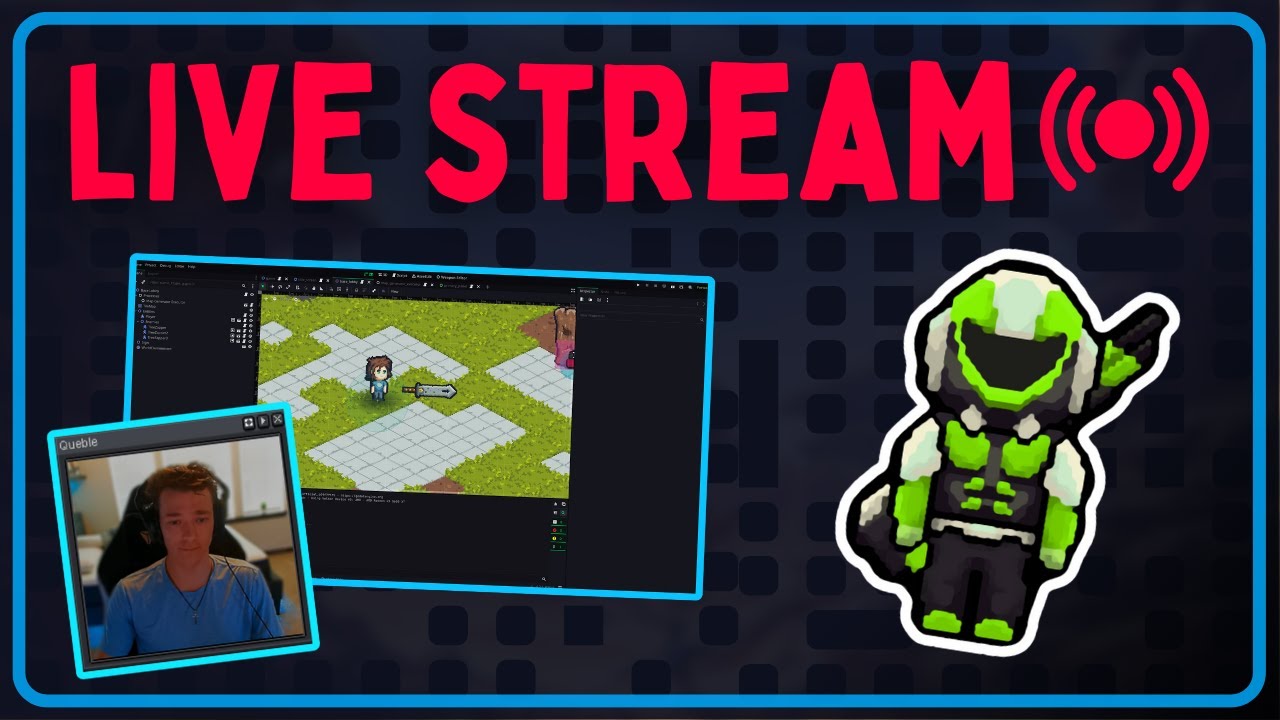 Game Dev Livestream! - Working on my Godot game :) - YouTube