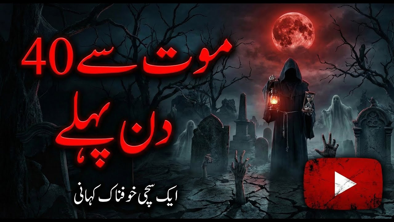 Maut Se 40 Din Pehle Kya Hota Hai? | Haqeeqat Par Mabni Dark Horror Kahani | 40 Days Before Death