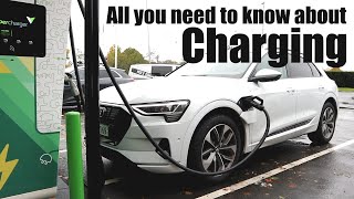 2020 Audi E-Tron 55: A guide to charging