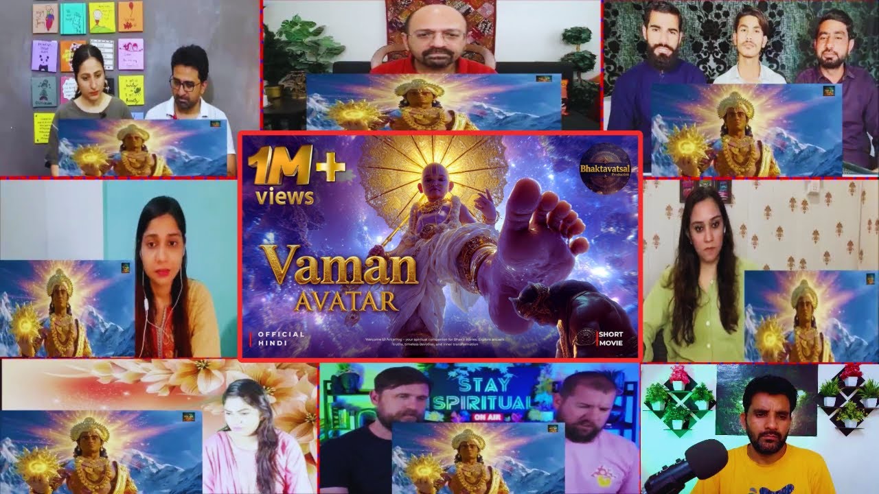 Mahavtar Vamana | Onam Story in Hindi | असुर सम्राट महाराज बली | REACTION MASHUP