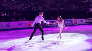 Madison Chock and Evan Bates 2021 Skate America Gala Exhibition Las Vegas [Symphony - Cody Fry]