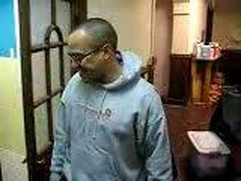 Mr. McClain locked in the bathroom
