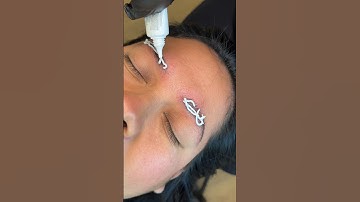 Watch till the end😍Service: Brow lamination, tint, and wax! #beauty #eyebrow #makeuptutorial #lash