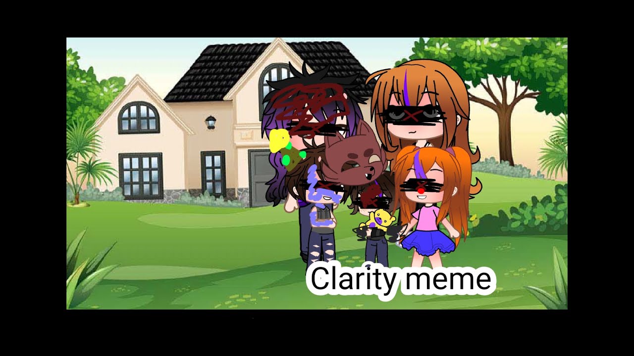 Clarity meme Afton Family my AU (Blood warning and Read description