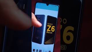 iqoo z6 pro #iqooz6pro #vivo #mobile #gamingmobile