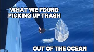 1 week of picking up trash out of the ocean