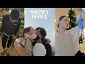 VLOG ❄️ first snow in Seoul, MacBook & lingerie haul... and sad news | Sissel