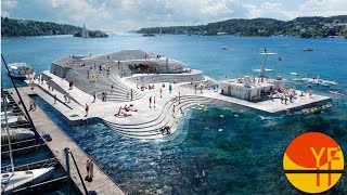 Snøhetta’s Island-Inspired Topography Transforms a Historic Harbour into a New Icon