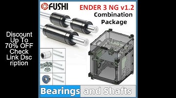 Ender 3 NG v1.2 3D Printer Linear Motion Bearings and Shafts Pack