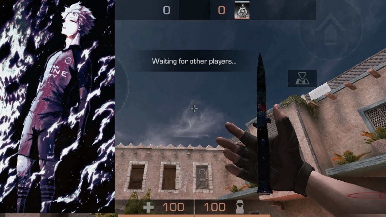 Мувик с новом ножом!!!