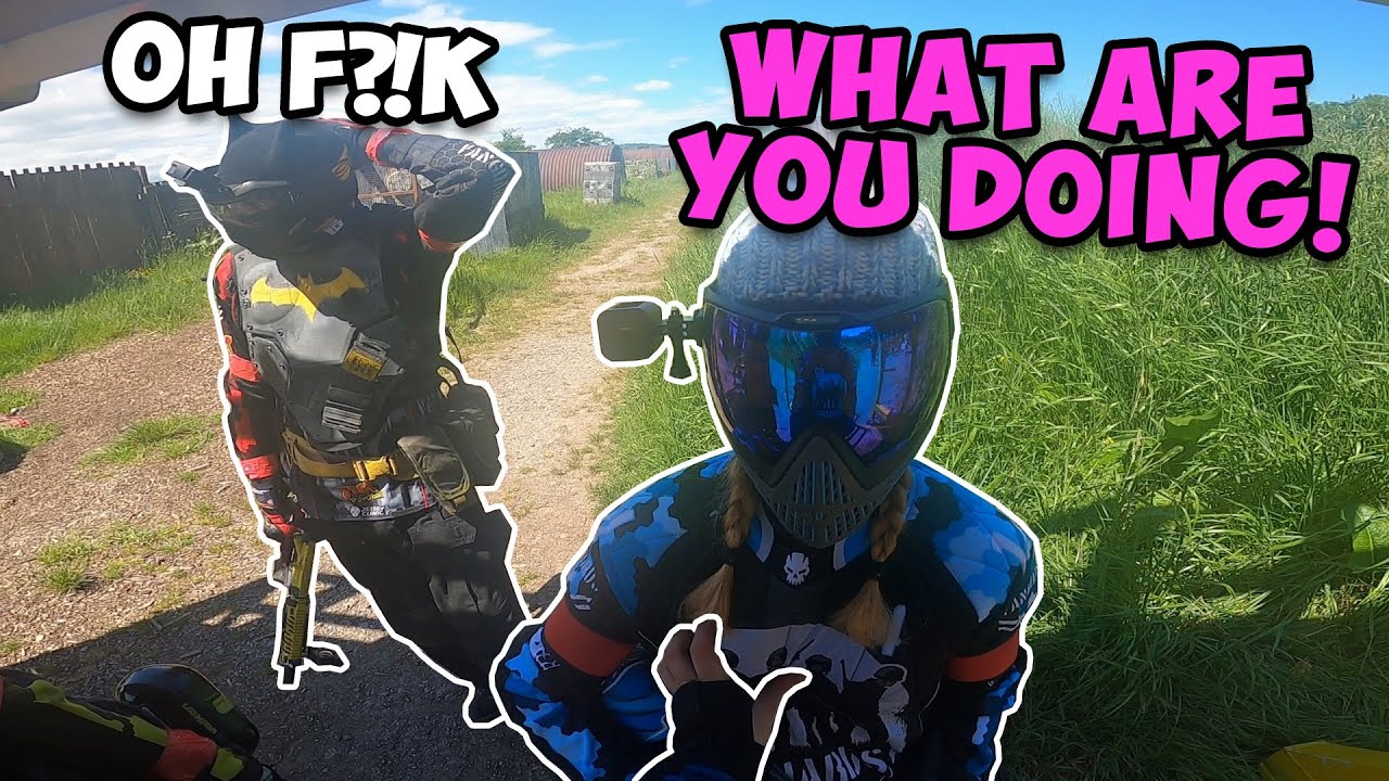 PAINTBALL FUNNY MOMENTS & FAILS MY GIRLFRIEND DID NOT TAKE IT WELL😬 YouTube