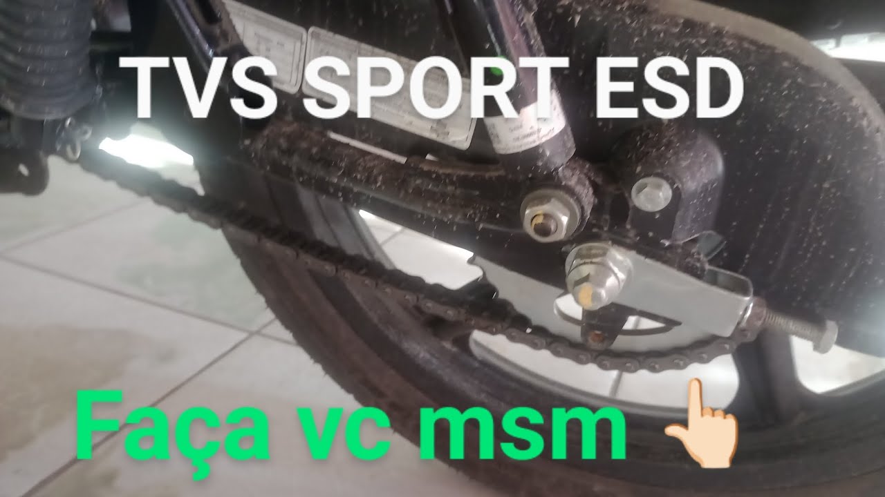 TVS SPORT ESD ajuste da corrente 💪🏻Faça vc msm 😎