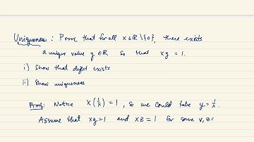 Uniqueness Proof