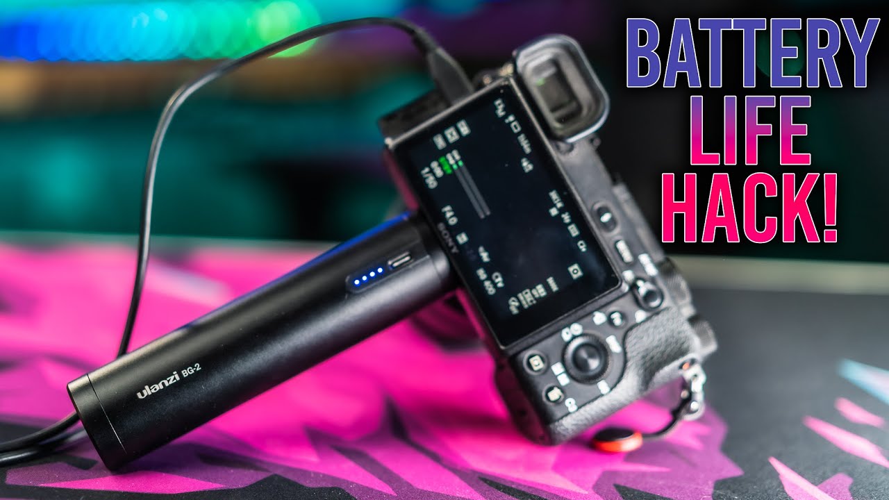 STOP Changing Your Camera Batteries With This Easy HACK! Ulanzi BG 2 Camera Battery Grip