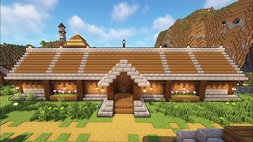 How to build a Minecraft Village from Scratch! - Pt. 4: Villager Trading Hall
