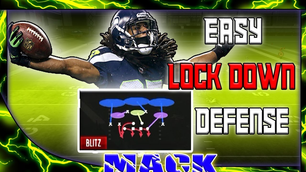 Easy Unstoppable NICKEL BLITZ 3! 2 Man Edge Pressure Nano Blitz! Madden 19 Defensive Nano Blitz