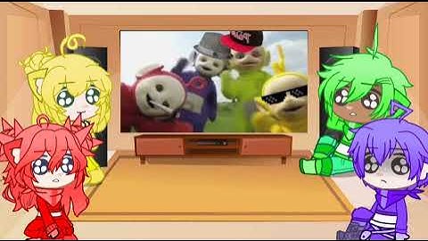 The Teletubbies react to "funny/Cursed" images|| stop watching this it