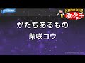 【カラオケ】かたちあるもの/柴咲コウ