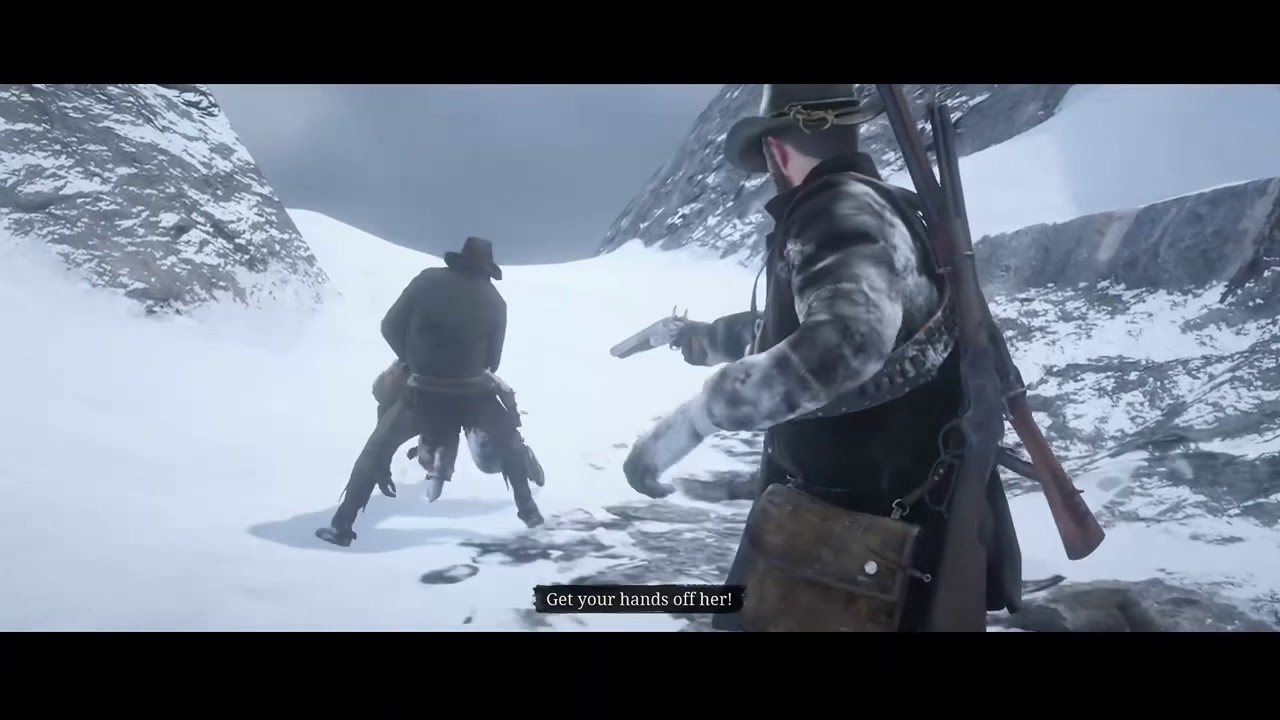 Rdr2:John kills Micah’s gang with Arthur’s hat on(Arthur’s revenge)