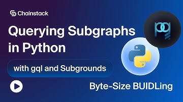Querying Subgraphs in Python using gql and Subgrounds (in 5 minutes)