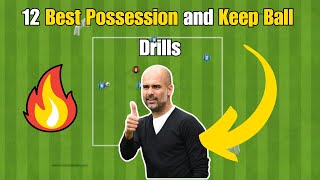 12 MUST USE Possession and Keep ball Soccer/ Football Drills ⚽