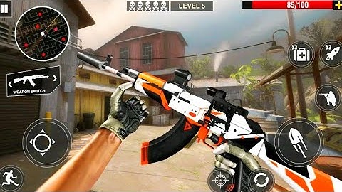 3D Cover Strike: New War Games 2021 _ Android Gameplay #2