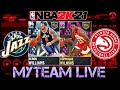 NBA 2K21 Myteam LIVE! Heat ARE NOT getting SWEPT, Put those BROOMS AWAY