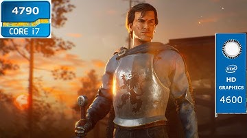 Evil Dead: The Game Intel HD 4600 (Low End PC)