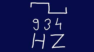 934 hz square