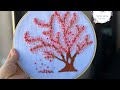 تطريز غرزه العقده الفرنسيه بكل وضوح🧶 French knot stitch