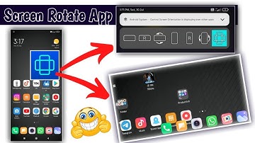Screen rotation app | Control screen rotation