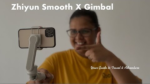 Unboxing Zhiyun Smooth-X Extendable Gimbal- First Look And Setup & quick Activation #hindivlog