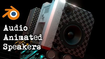 How to Animate Speakers with Audio in Blender