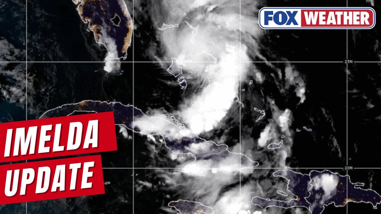 Tropical Storm Imelda Expected To Strengthen Off Southeast Coast - YouTube