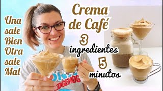 CREMA DE CAFÉ CON 3 Ingredientes EN 5 Minutos *CAFÉ DALGONA* Crema de Café Mágica *RECETAS VIRALES*