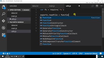 NodeJS - Read File Asynchronously