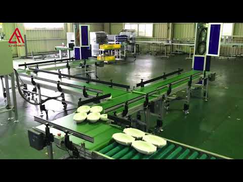 合流式鋁擠型皮帶整廠輸送機