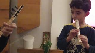 saz eşliğinde flüt resital
