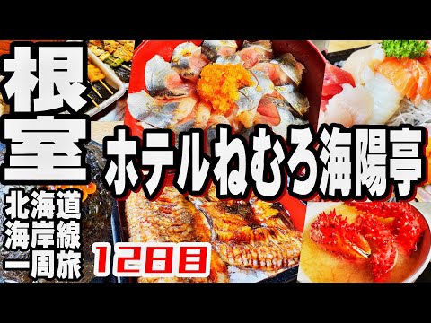 【北海道観光】黒ハモ丼にさんま丼!! 根室海峡魚景色!!! ホテルねむろ海陽亭／北海道海岸線一周の旅!!! PART12