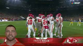 NBC Sunday Night Football l Team Introductions (2023 Week 13 - Chiefs vs. Packers)