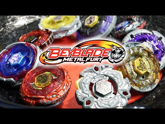 BEYBLADE METAL FURY/4D Mystery Pick Battle in the Light Up