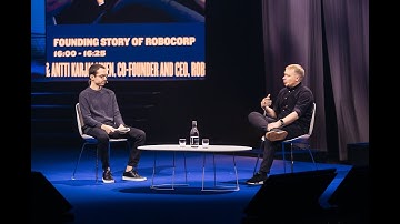 Founding Story of Robocorp - Antti Karjalainen (Robocorp) & Blake Robbins (Benchmark) | Slush 2022