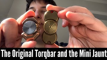 Unboxing the Original Fidget Spinner the Torqbar by Scam and the Mini Jaunt by Brother’s Concepts