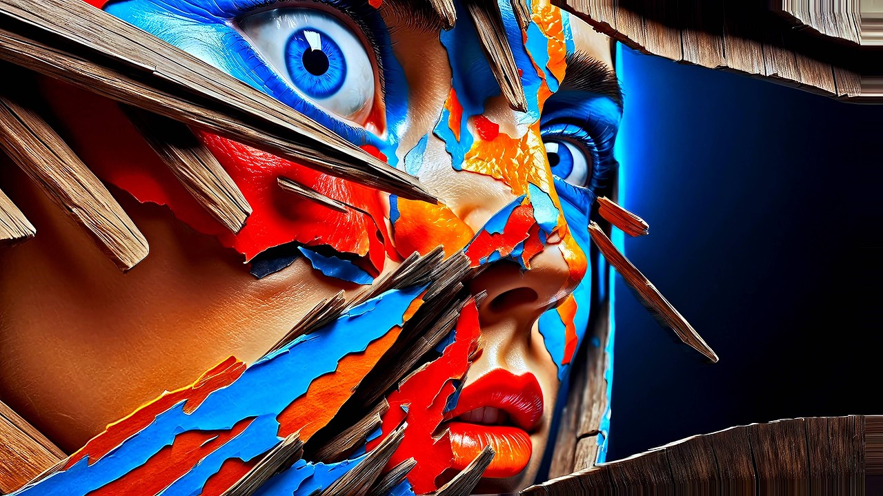 AI Closeup Surreal Experience - Psychedelic Live Painting by AI - YouTube