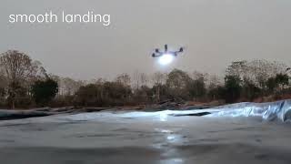 Smooth Drone Landing Test - Precision Flight Demo