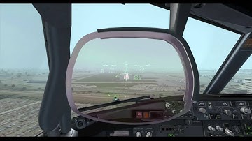 FSX: PMDG 737NGX Landing at London Gatwick