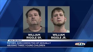 Jury recommends decades in prison for Louisville father, son who sexually abused children