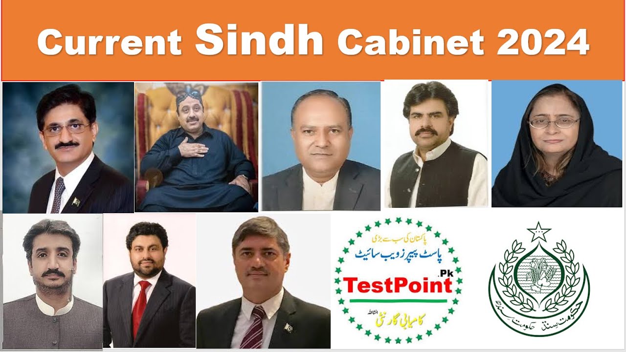 Details of Current Sindh Province Cabinet 2024 for tests