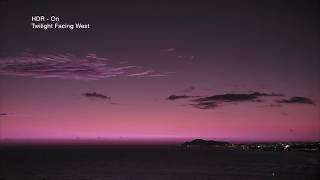 SiOnyx Aurora: HDR at Twilight
HDR On vs Off during Civil Twilight (6:50 - 7:00pm HST Jan 21st 2019). Heres a second supplemental video https://youtu.be/6HX26JcXx-A
Aurora Video Settings:
Scene - Night
Night Glow - Night Color
Frame Rate - 60fps
Resolution - 720p
HDR - on and off
Exposure Comp - 0.0
Black Silicon CMOS Camera
Digital Night Vision
Low Light Camera
Digital NV
#nightvisionastronomy #imageintensifier #digitalnightvision SiOnyx Aurora: HDR at Twilight